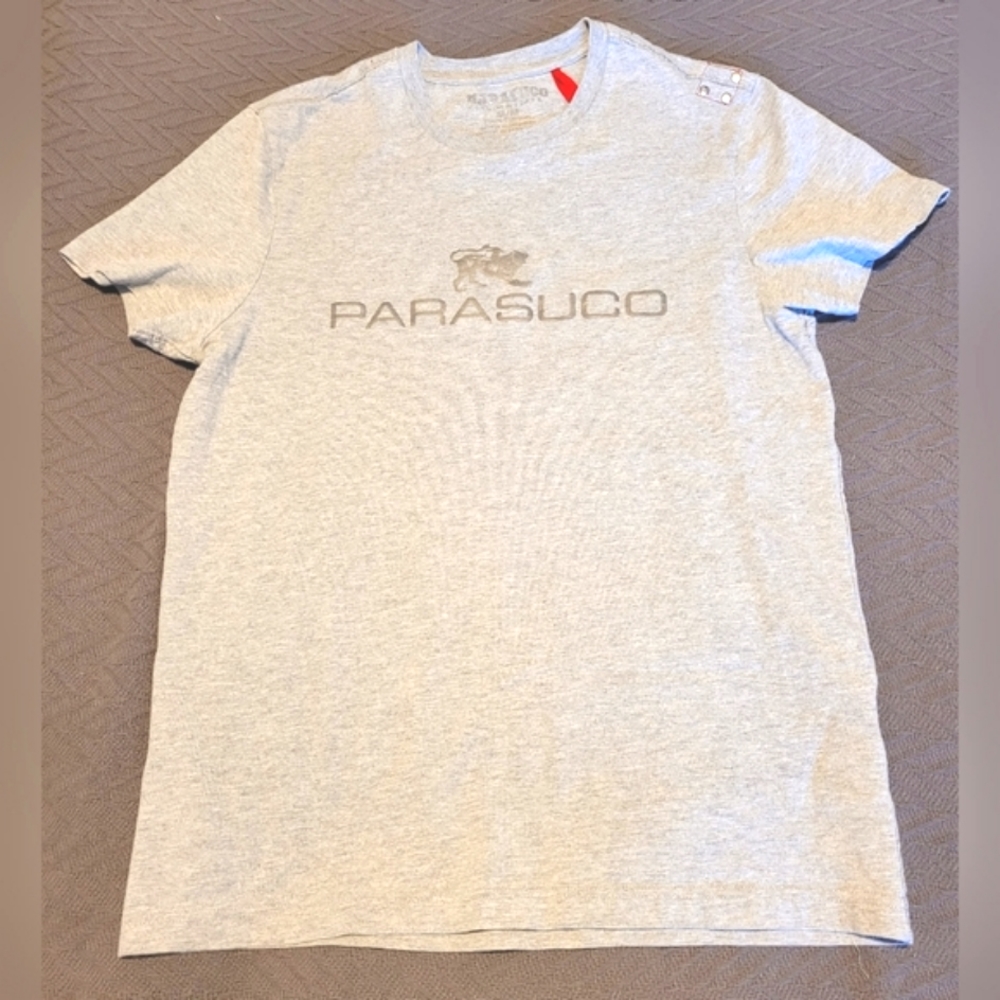 M/M Men Parasuco T-shirt with metallic classic logo